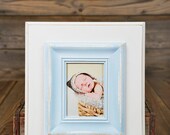 Stacked 5x7 Hand-Painted Handmade Distressed Picture Frame