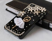 Bling  iphone 4 cases,crystal iPhone 4 cases  iPhone 4s case,  iphone cases 4, with ballet girl,HTC case