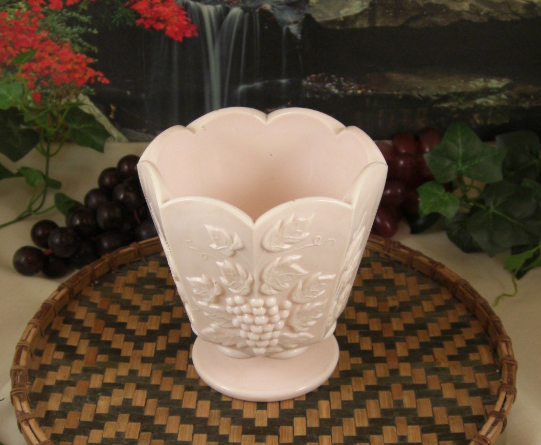 Pink Milk Glass