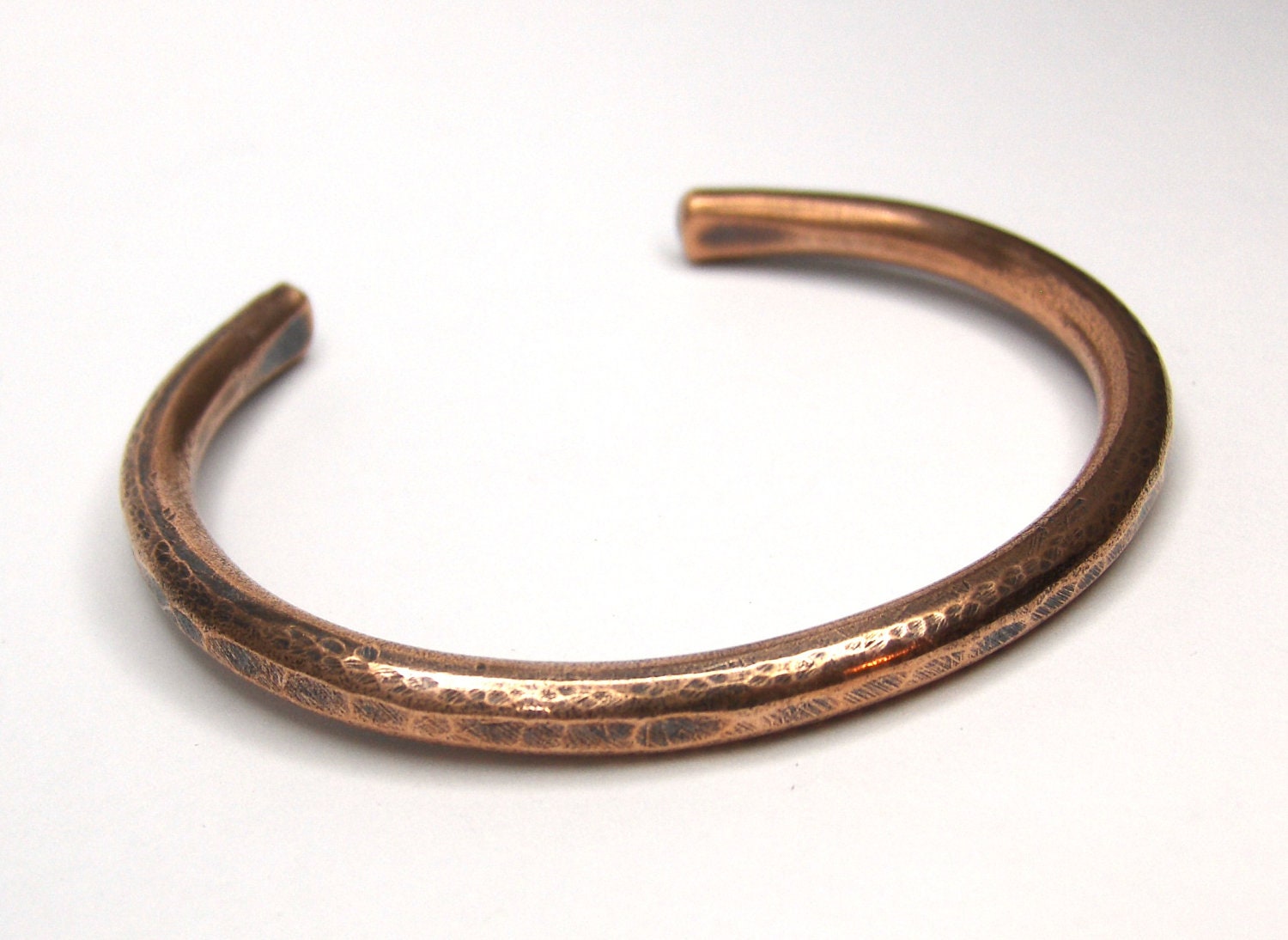 Bracelet Bangle Cuff Thick Copper Metal Work
