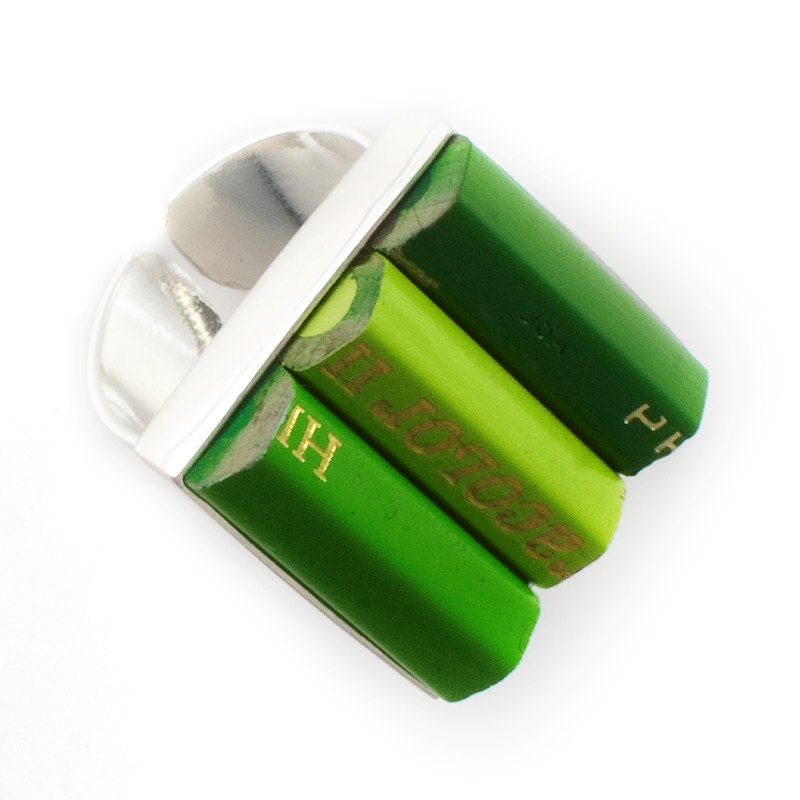 Pick Your Color Adjustable Colored Pencil Ring - ThePencilPusher Pick Your Color Adjustable Colored Pencil Ring - ThePencilPusher