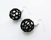 Buckyball Chemistry Molecule Earrings (As Seen on Chemical and Engineering News)