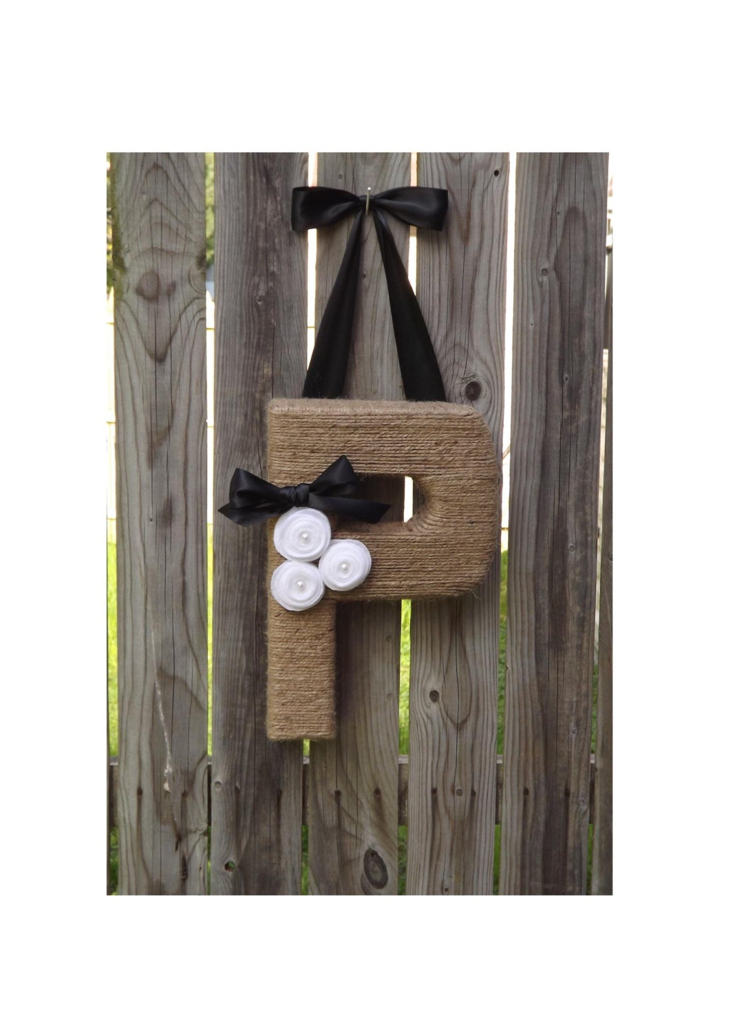 Monogram/Letter wreath 12 inch