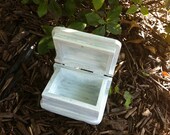 Ring Box - Favor Gift Boxes- Shabby Wedding Decor - Jewelry Box - Ring Bearer - Flower Girl