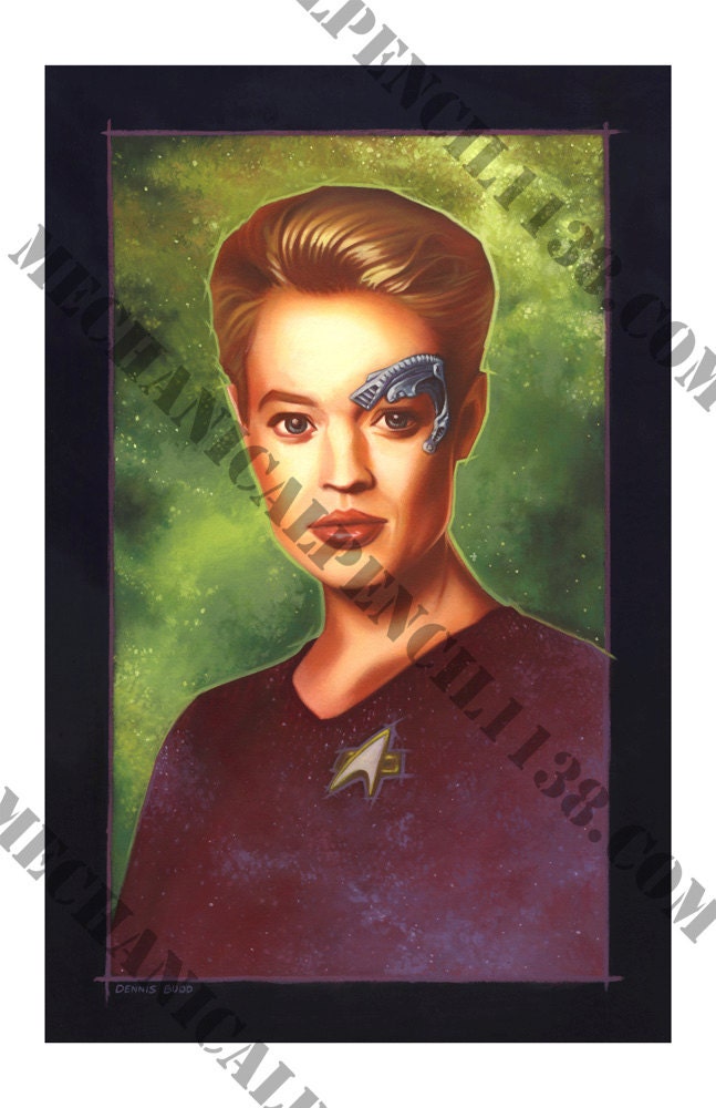 Painting Print 04-  Seven of Nine