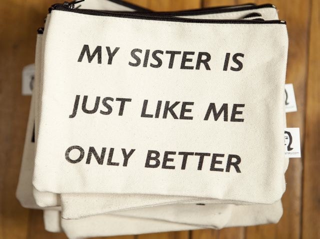 my sister  pouch