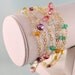 Boho Bride Wedding Jewelry Versatile Gemstone Freshwater Pearl Gold Chain Necklace Bracelet Anklet - Freedom - Complimentary Shipping