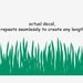 Large Wall Grass Border Trim Baby Nursery Decal 1147 (12" tall x 86" wide)