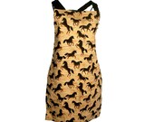 Childs Apron -- Horses -- Ready to Ship