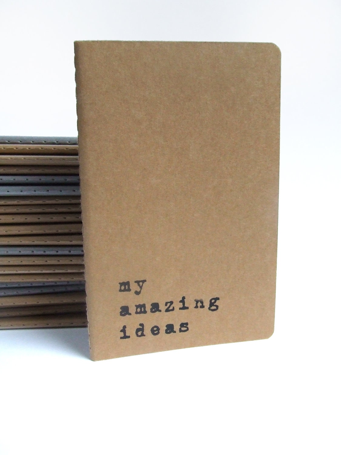 my amazing ideas - Printed recycled cover Moleskine Notebook