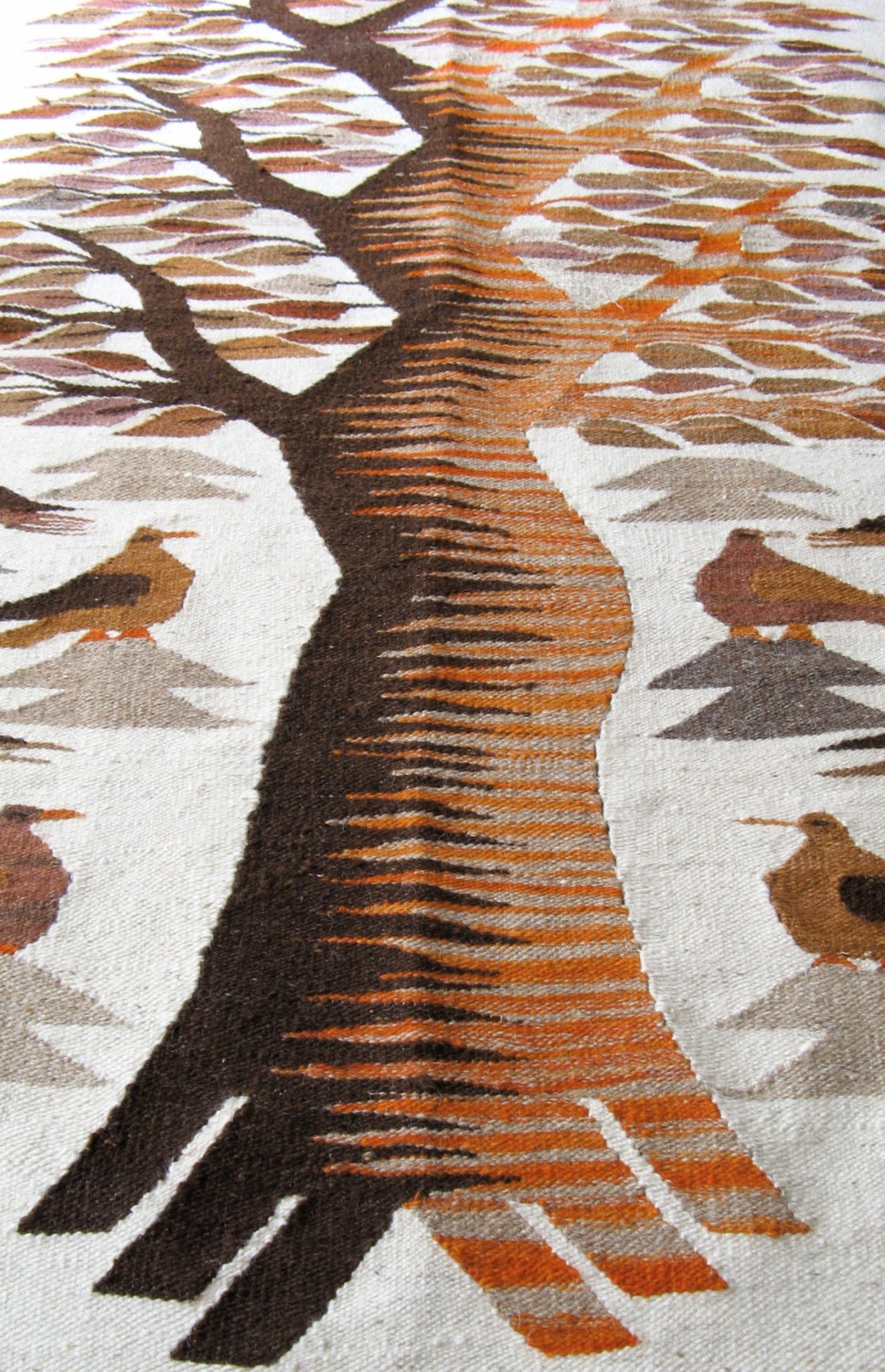 Tree of Life Woven Wool Rug