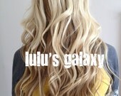 LUXURY LOCKS/ 18 inch long/ 140 grams/ silky long hair extensions /ANY /Remy human hair extensions/ clip-in hair wefts