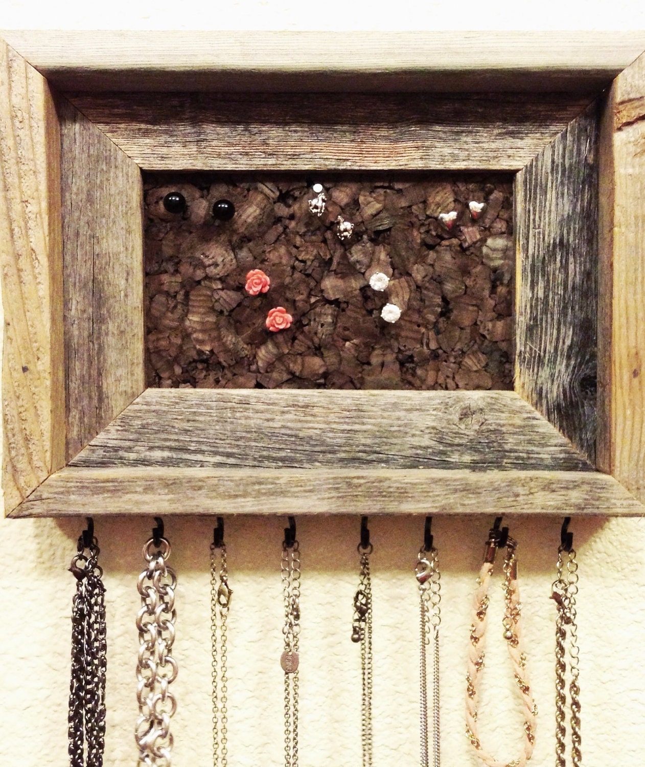4x6 Jewelry Wall Holder Organizer
