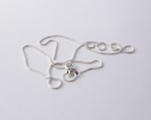Sterling Silver Box Chain, 16 inch long, 1 mm diameter