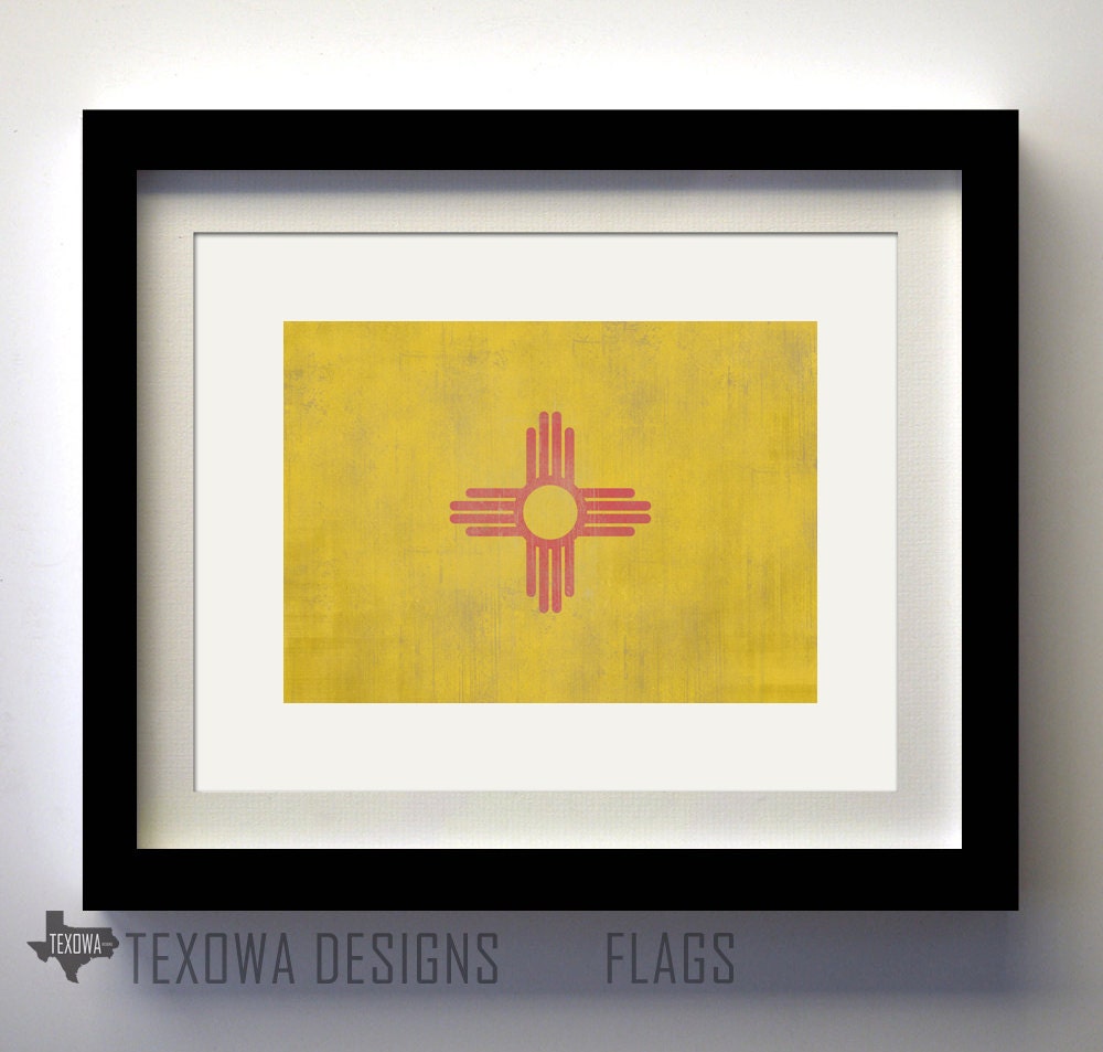 New Mexico Flag Print