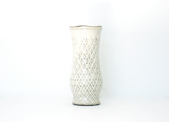 Vintage Ceramic Cream Vase