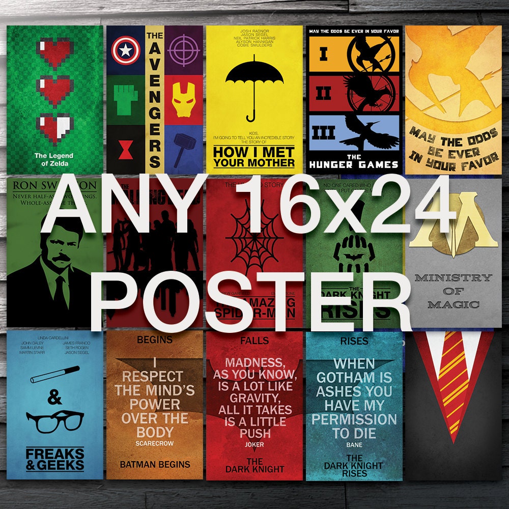 Any 16x24 Poster of Your Choice from My Collection