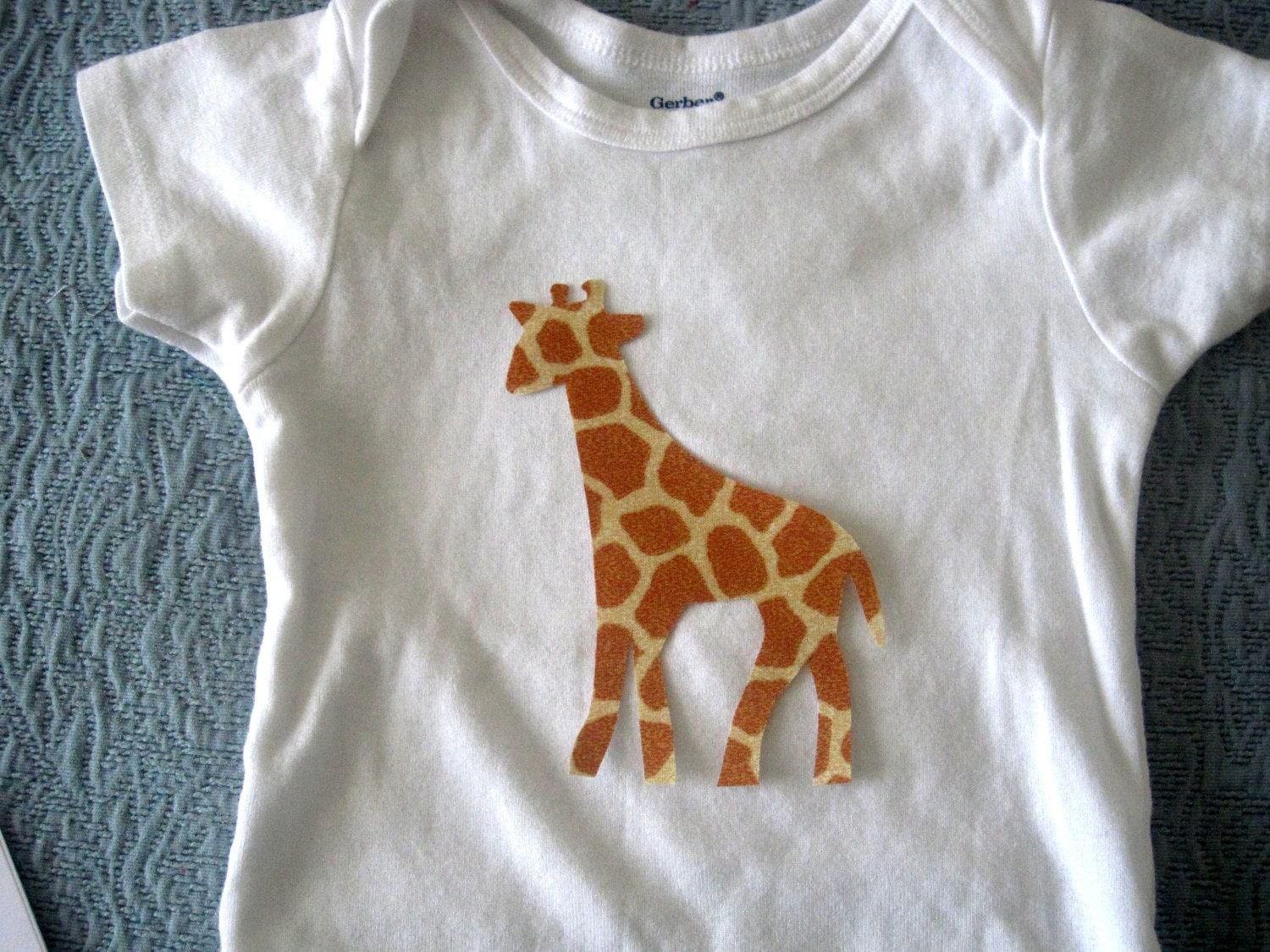 Giraffe Iron On Applique