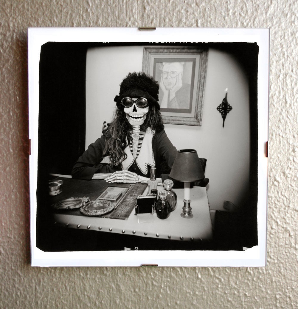 framed 8x8 Dia de los Muertos photo