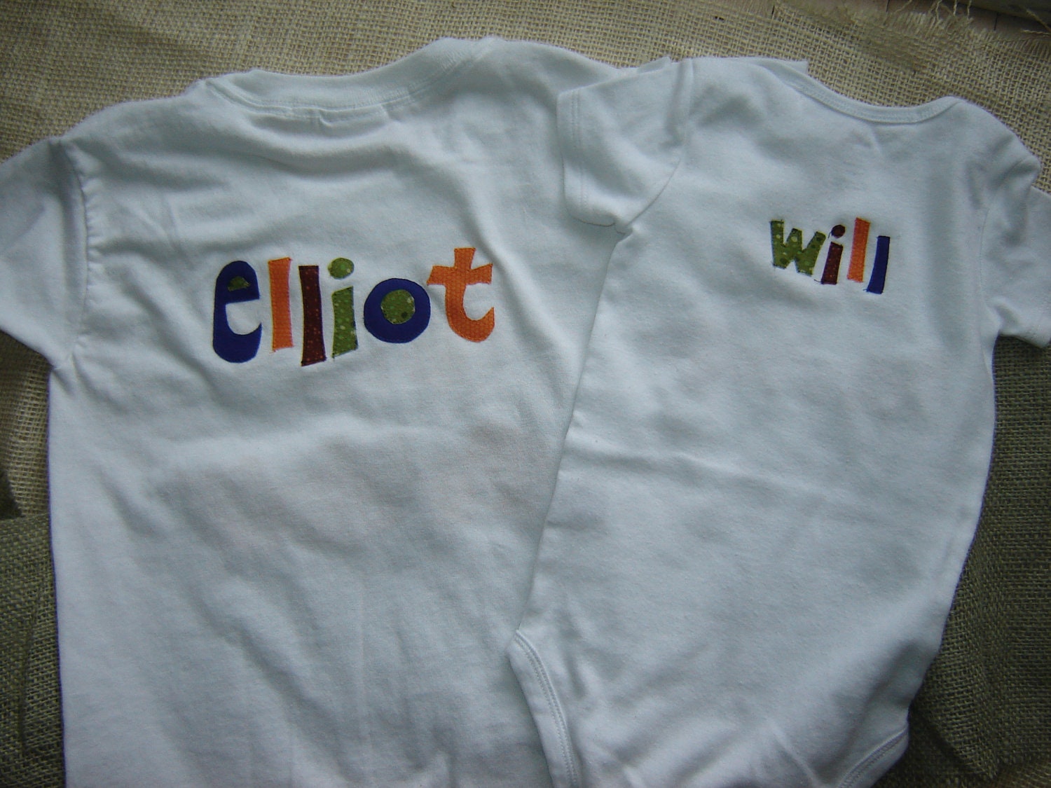 Custom Personalized Big Brother/Little Brother Shirt Combo
