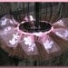 Courtney - Brown Tutu with Pink Sparkle Accents and Cherry Blossoms - Available in Infant, Toddler, Girls, Teenager and Adult Sizes