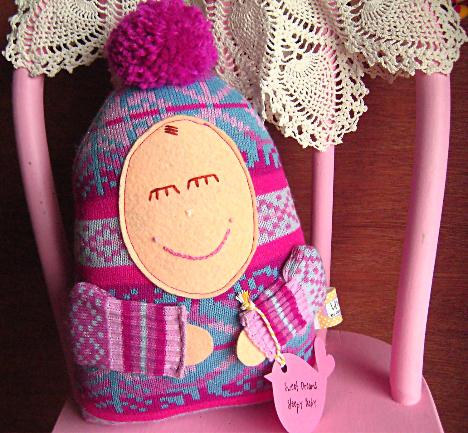 Pinks & Blues Sleepy Baby Doll