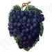 Digital Downloads black GRAPES fruits clipart 164