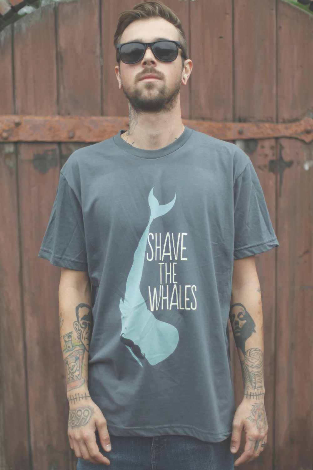 Shave the Whales Charcoal