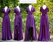 Floor Length Ball Gown - Convertible Dress - Infinty Dress - Full Circle Skirt - Made To Order
