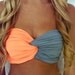 Spandex Bandeau -- Neon Orange
