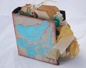 Mini scrapbook 3x3 "Enjoy"