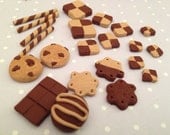 Polymer Clay Cabochons- Sweets and Chocolate pieces
