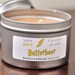 Butterbeer Scented Soy Candle - 8 oz. tin - butterscotch, vanilla