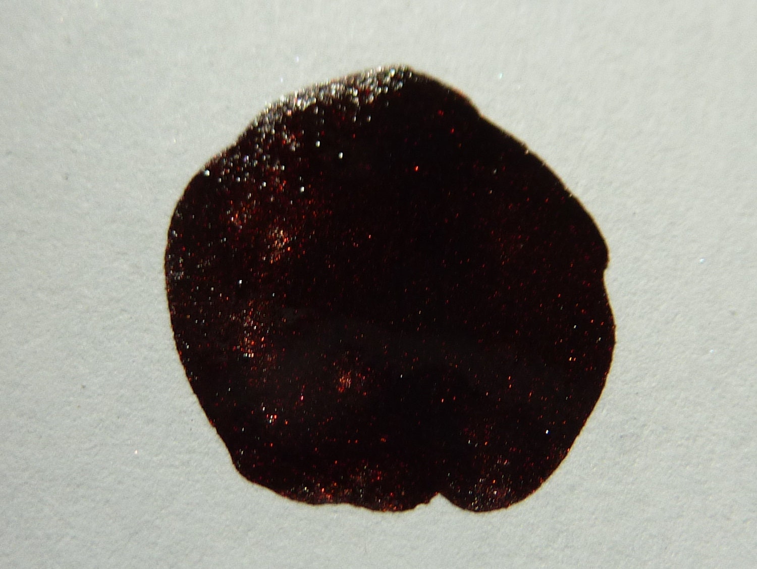 Black Cherry (blackened red polish--full size)