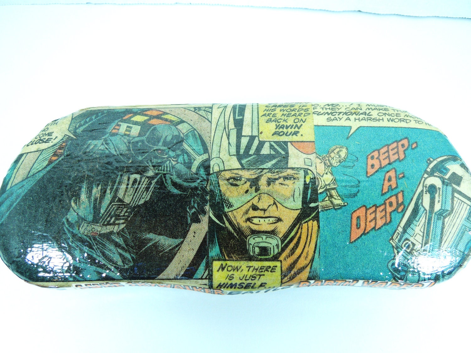 Star Wars Comic Book Hard Glasses Case. Episode IV. A New Hope. Geeky Gift. College Student. Teacher. Groomsmen. Marvel Universe.