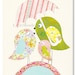 Baby Girl Nursery Art, NURSERY ART PRINT, Personalized Nursery Prints, 8x10 Nursery Print, Pastel Colors Nursery Art, Birds Nursery Print