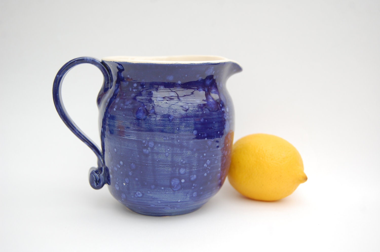 Blue Jug/Pitcher, Royal Blue  Milk Pitcher, Kitchen Decoration, Wedding gift