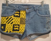 Hand-Painted Hogwarts' House Shorts