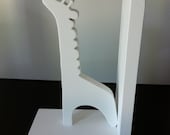 White Giraffe Bookend - Price is for one bookend - Choose your colors