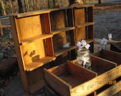 ONE Blackberry Crate-DIY Wood Shelf, Wedding Decor,Cake/Cupcake Wood Stand,Centerpiece, Serving Tray, Program Box,,