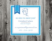Printable Custom Mommy / Daddy Calling Cards