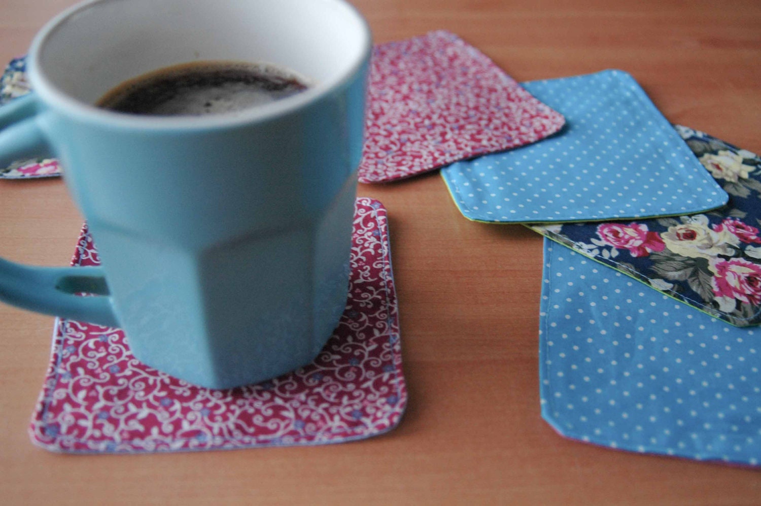 Flower Coasters