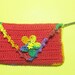 Crochet Key Ring Business Card Holder