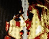 Beautiful Women Mans Gift LEGO Portrait