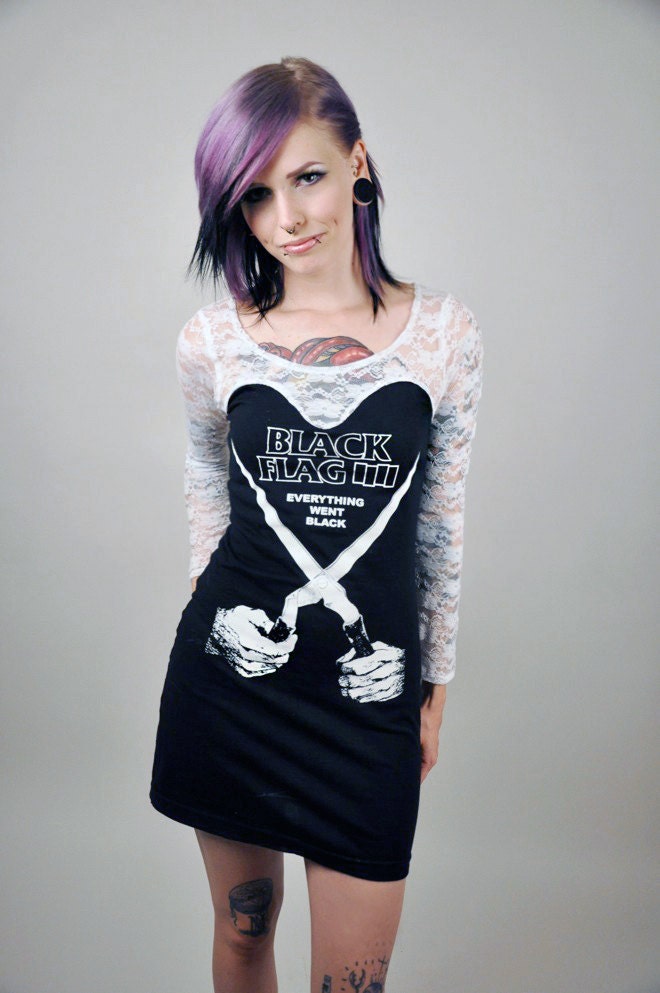 BLACK FLAG Lace Dress