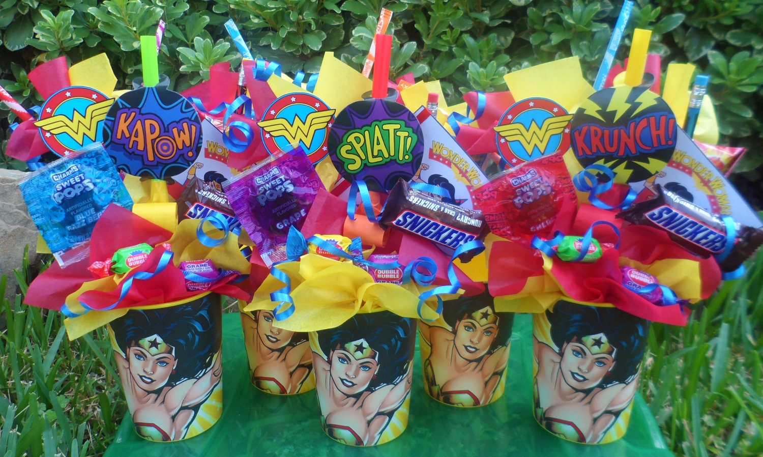 Wonder Woman Kids Candy Party Favors