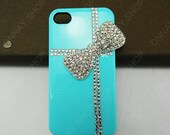 Fashion case Pearl bows  gifts  iphone 5 case iphone 4 case iphone 4s case iphone 3 case