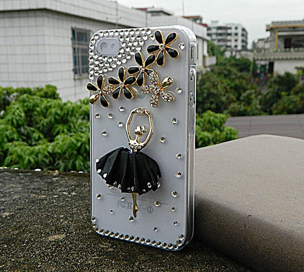 Ballet girl flowers cover loves iphone case cell phone cases and covers iPhone 4s case iPhone cover