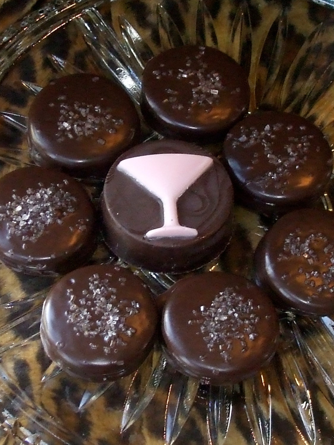 Tablescape dessert platters chocolate-covered oreos cookies cake pops candy for your party event