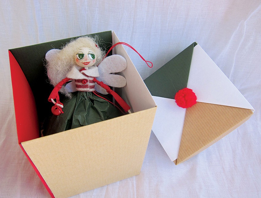 Miniature angel art doll